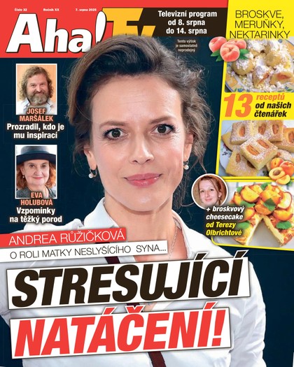 E-magazín AHA! Tv - 07.08.2025 - CZECH NEWS CENTER a. s.