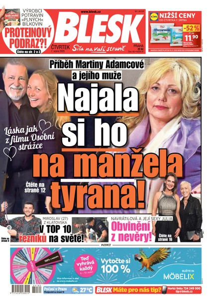 E-magazín Blesk - 07.08.2025 - CZECH NEWS CENTER a. s.