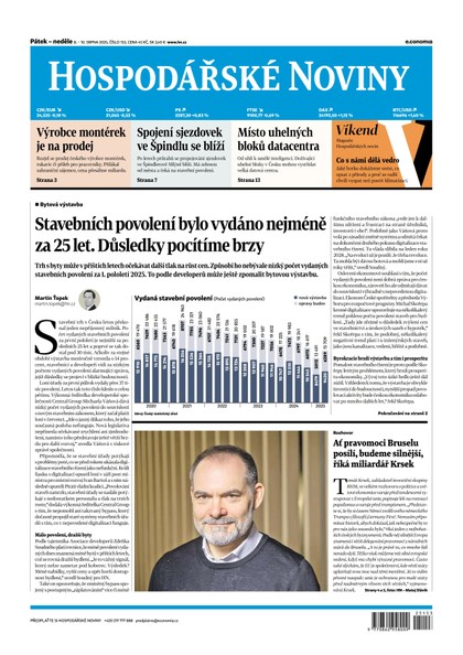 E-magazín HN 153 - 8.8.2025 - Economia, a.s.
