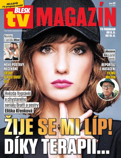 E-magazín Blesk Tv magazín - 08.08.2025 - CZECH NEWS CENTER a. s.