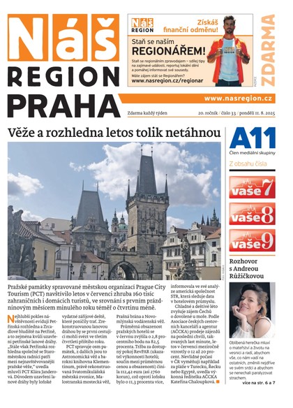 E-magazín Náš Region - Praha 33/2025 - A 11 s.r.o.