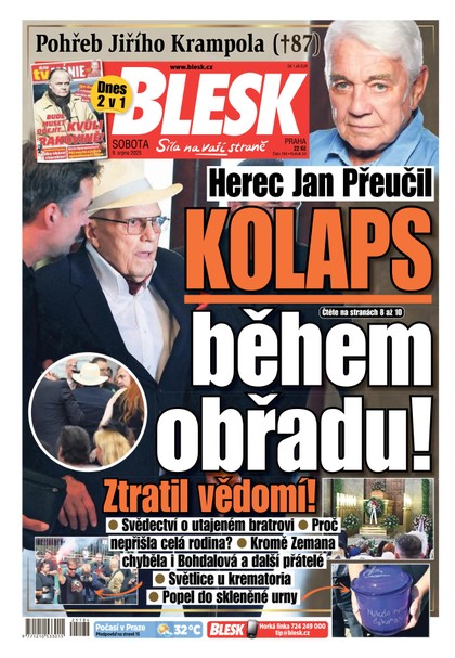 E-magazín Blesk - 09.08.2025 - CZECH NEWS CENTER a. s.