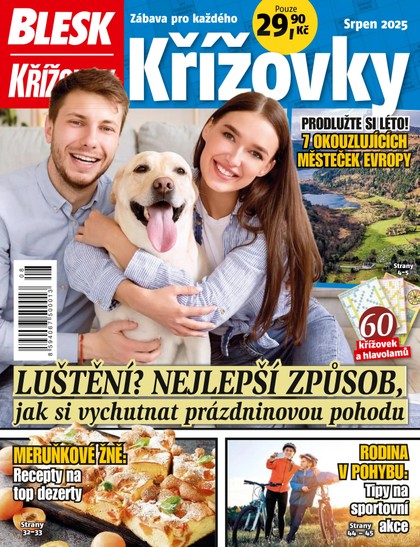 E-magazín BLESK KŘÍŽOVKY - 8/2025 - CZECH NEWS CENTER a. s.