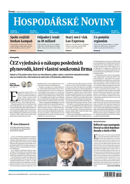 E-magazín HN 157 - 14.8.2025 - Economia, a.s.