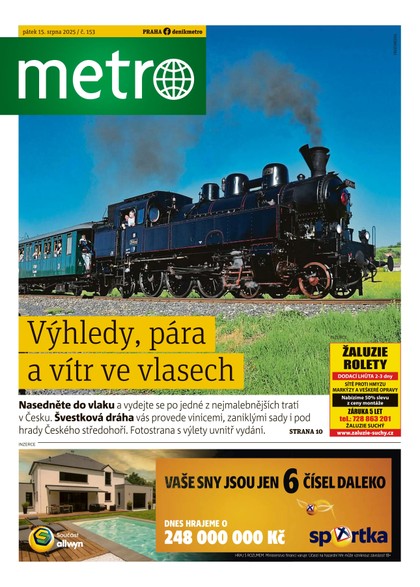 E-magazín METRO - 15.08.2025 - MAFRA, a.s.