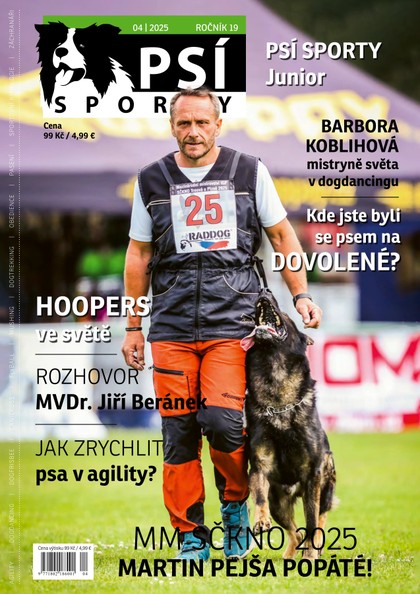 E-magazín Psí sporty 4/2025 - Jakub Štýbr