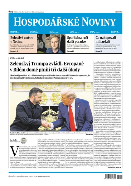 E-magazín HN 160 - 19.8.2025 - Economia, a.s.