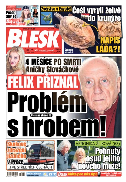 E-magazín Blesk - 19.08.2025 - CZECH NEWS CENTER a. s.