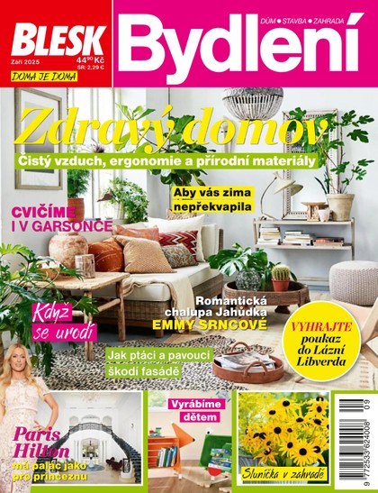 E-magazín BLESK BYDLENÍ - 9/2025 - CZECH NEWS CENTER a. s.