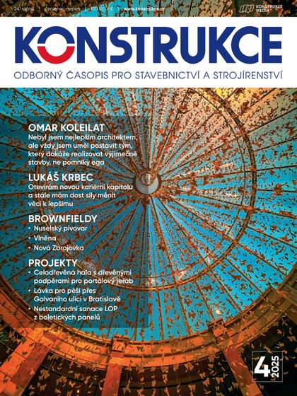 E-magazín Konstrukce 4/2025 - Konstrukce Media s.r.o.