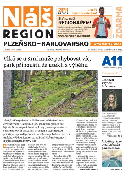 E-magazín Náš Region - Karlovarsko 34/2025 - A 11 s.r.o.