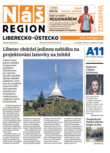 E-magazín Náš Region - Ústecko 34/2025 - A 11 s.r.o.