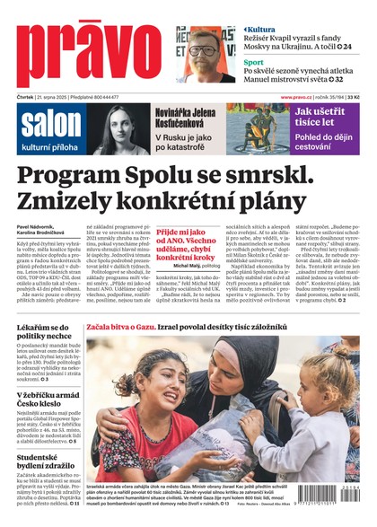 E-magazín Deník Právo - 21.8.2025 - Borgis, a.s.