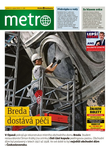 E-magazín METRO - 22.08.2025 - MAFRA, a.s.