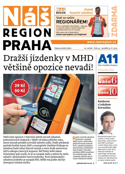 E-magazín Náš Region - Praha 35/2025 - A 11 s.r.o.