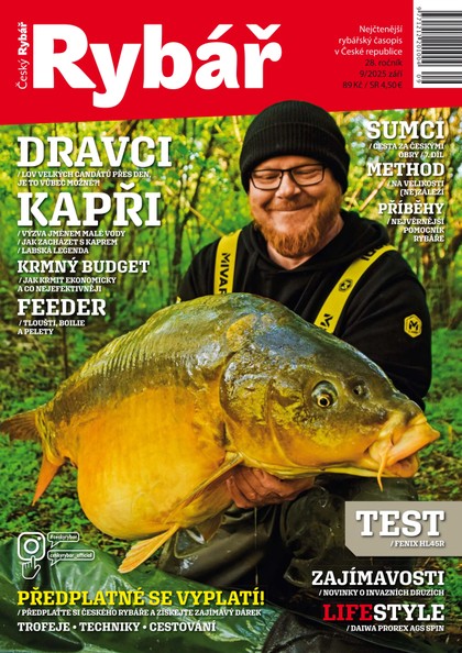 E-magazín Český rybář 9/2025 - Český rybář, s. r. o.