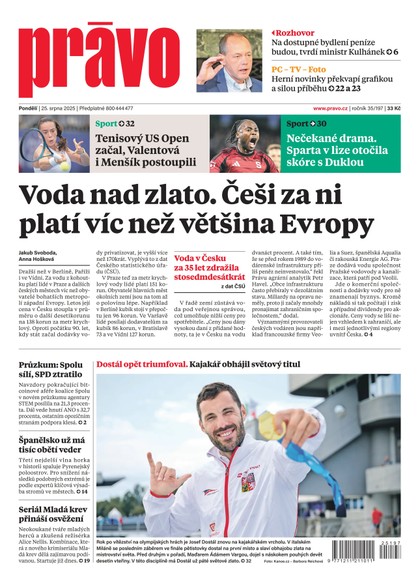 E-magazín Deník Právo - 25.8.2025 - Borgis, a.s.