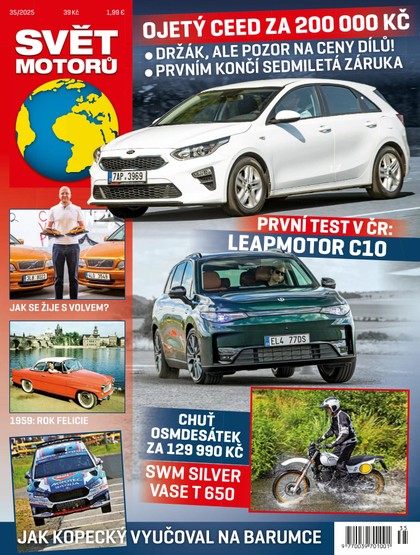 E-magazín Svět motorů - 35/2025 - CZECH NEWS CENTER a. s.