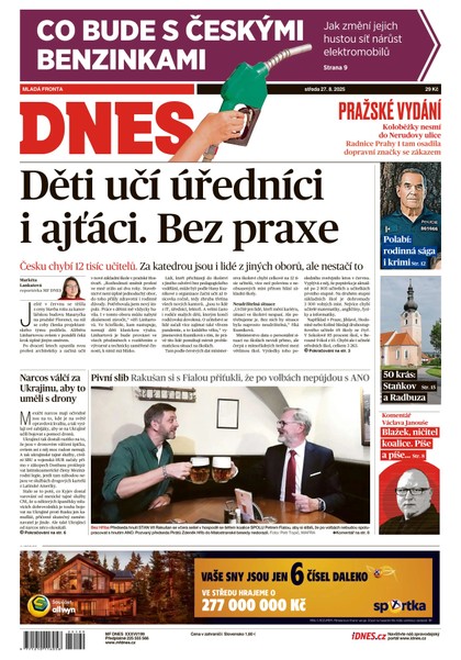 E-magazín MF DNES - 27.08.2025 - MAFRA, a.s.