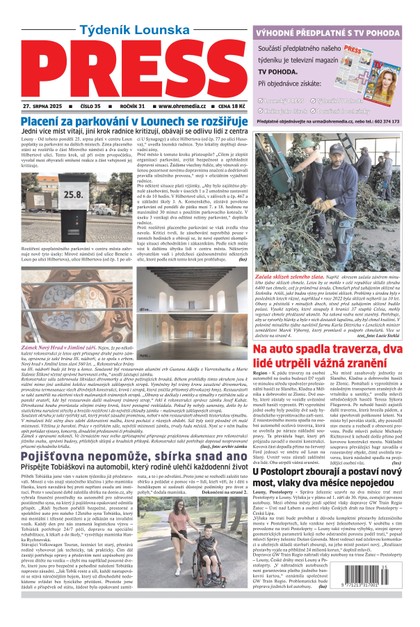 E-magazín Lounský Press 35/25 - Ohře Media