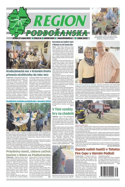 E-magazín Region Podbořanska 35/25 - Ohře Media