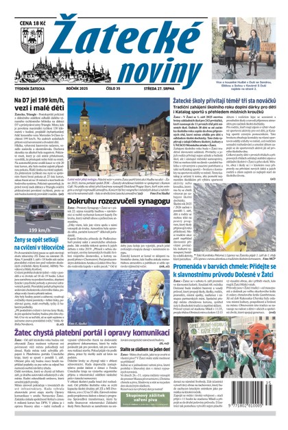 E-magazín Žatecké noviny 35/25 - Ohře Media