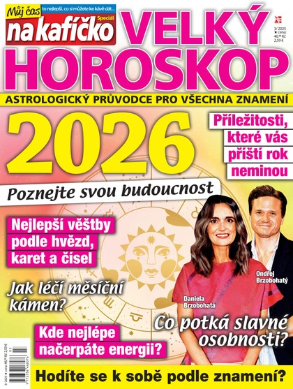 E-magazín Můj čas na kafíčko - Horoskopy 3/2025 - RF Hobby