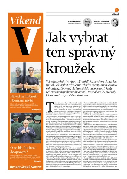 E-magazín HN 168 - 29.8.2025 Víkend - Economia, a.s.
