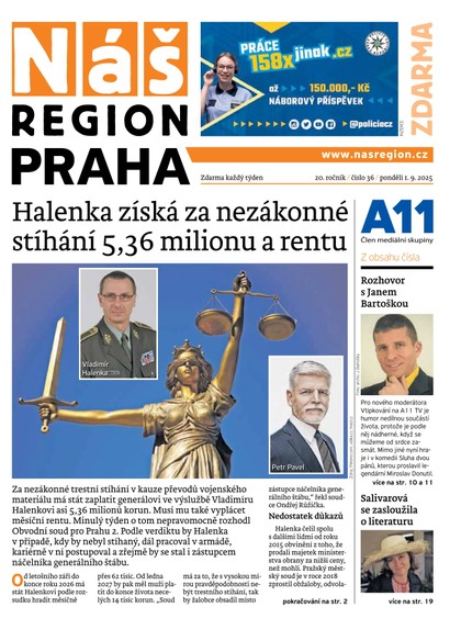 E-magazín Náš Region - Praha 36/2025 - A 11 s.r.o.