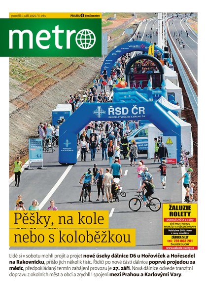 E-magazín METRO - 01.09.2025 - MAFRA, a.s.