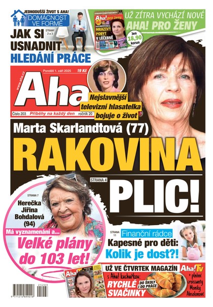 E-magazín AHA! - 01.09.2025 - CZECH NEWS CENTER a. s.