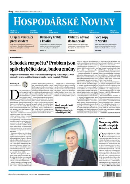 E-magazín HN 170 - 2.9.2025 - Economia, a.s.