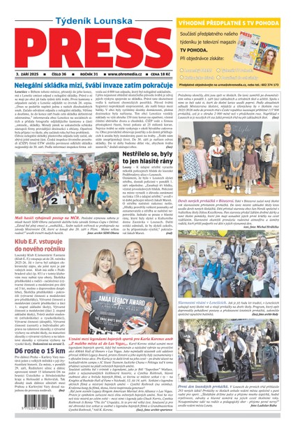 E-magazín Lounský Press 36/25 - Ohře Media