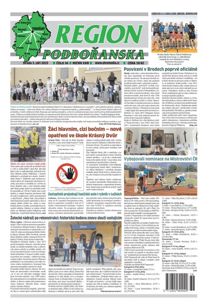E-magazín Region Podbořanska 36/25 - Ohře Media