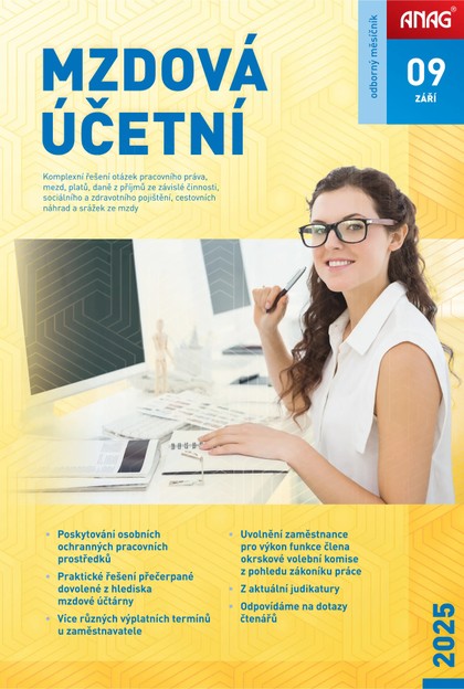 E-magazín Mzdová Účetní 9/25 - ANAG, spol. s r.o.
