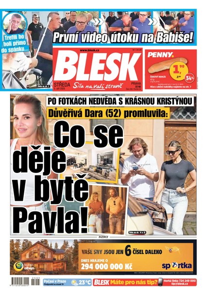 E-magazín Blesk - 03.09.2025 - CZECH NEWS CENTER a. s.