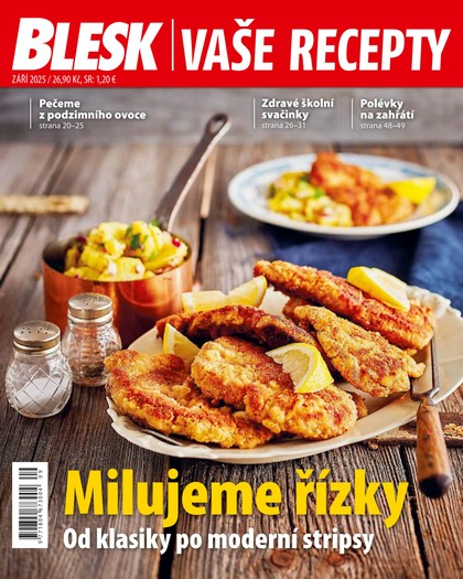 E-magazín BLESK VAŠE RECEPTY - 9/2025 - CZECH NEWS CENTER a. s.