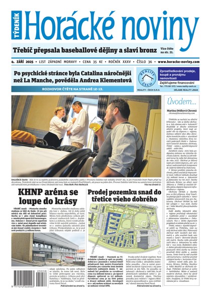 E-magazín Horácké noviny 36/2025 - Horácké noviny