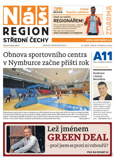 E-magazín Náš Region - Střední Čechy 36/2025 - A 11 s.r.o.