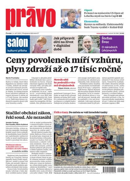 E-magazín Deník Právo - 4.9.2025 - Borgis, a.s.