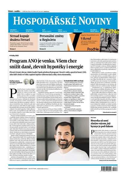 E-magazín HN 173 - 5.9.2025 - Economia, a.s.