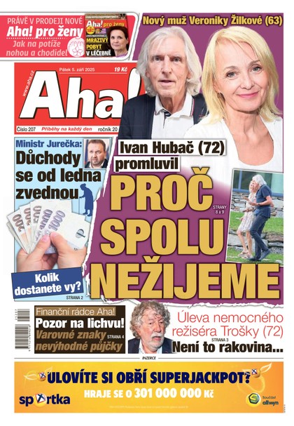 E-magazín AHA! - 05.09.2025 - CZECH NEWS CENTER a. s.