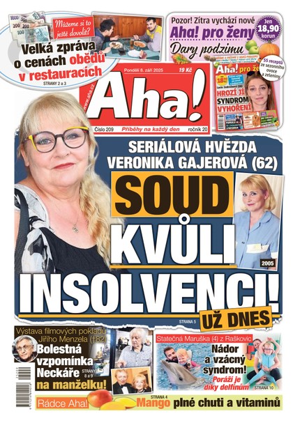 E-magazín AHA! - 08.09.2025 - CZECH NEWS CENTER a. s.
