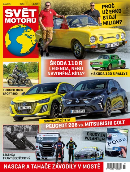 E-magazín Svět motorů - 37/2025 - CZECH NEWS CENTER a. s.