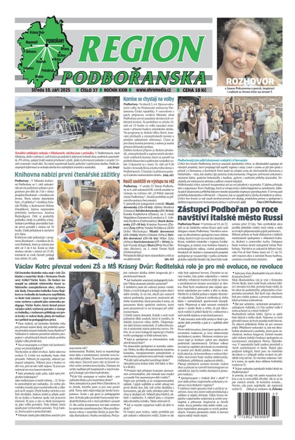 E-magazín Region Podbořanska 37/25 - Ohře Media