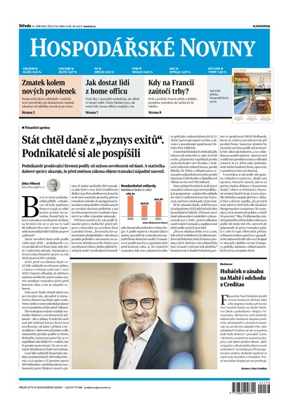 E-magazín HN 176 - 10.9.2025 - Economia, a.s.