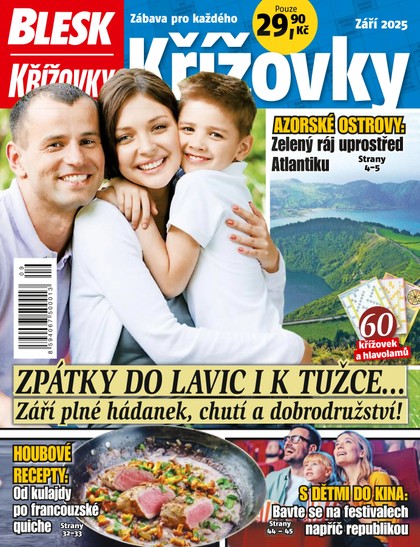 E-magazín BLESK KŘÍŽOVKY - 9/2025 - CZECH NEWS CENTER a. s.