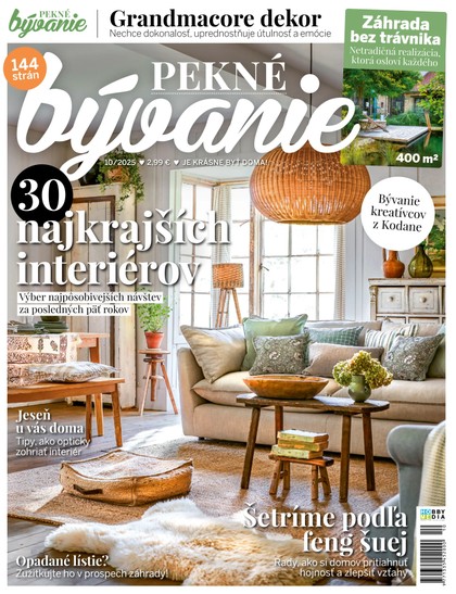E-magazín Pekné bývanie 2025 10 - Hobby Media
