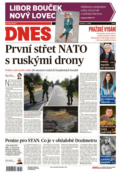 E-magazín MF DNES - 11.09.2025 - MAFRA, a.s.