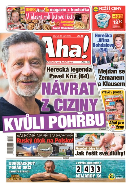 E-magazín AHA! - 11.09.2025 - CZECH NEWS CENTER a. s.